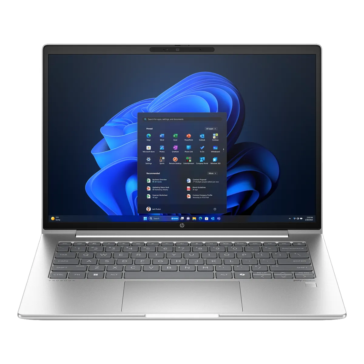 لپ تاپ استوک 14 اینچی اچ پی مدل HP ProBook 445 G11 R5 7535U 8GB 1TB SSD