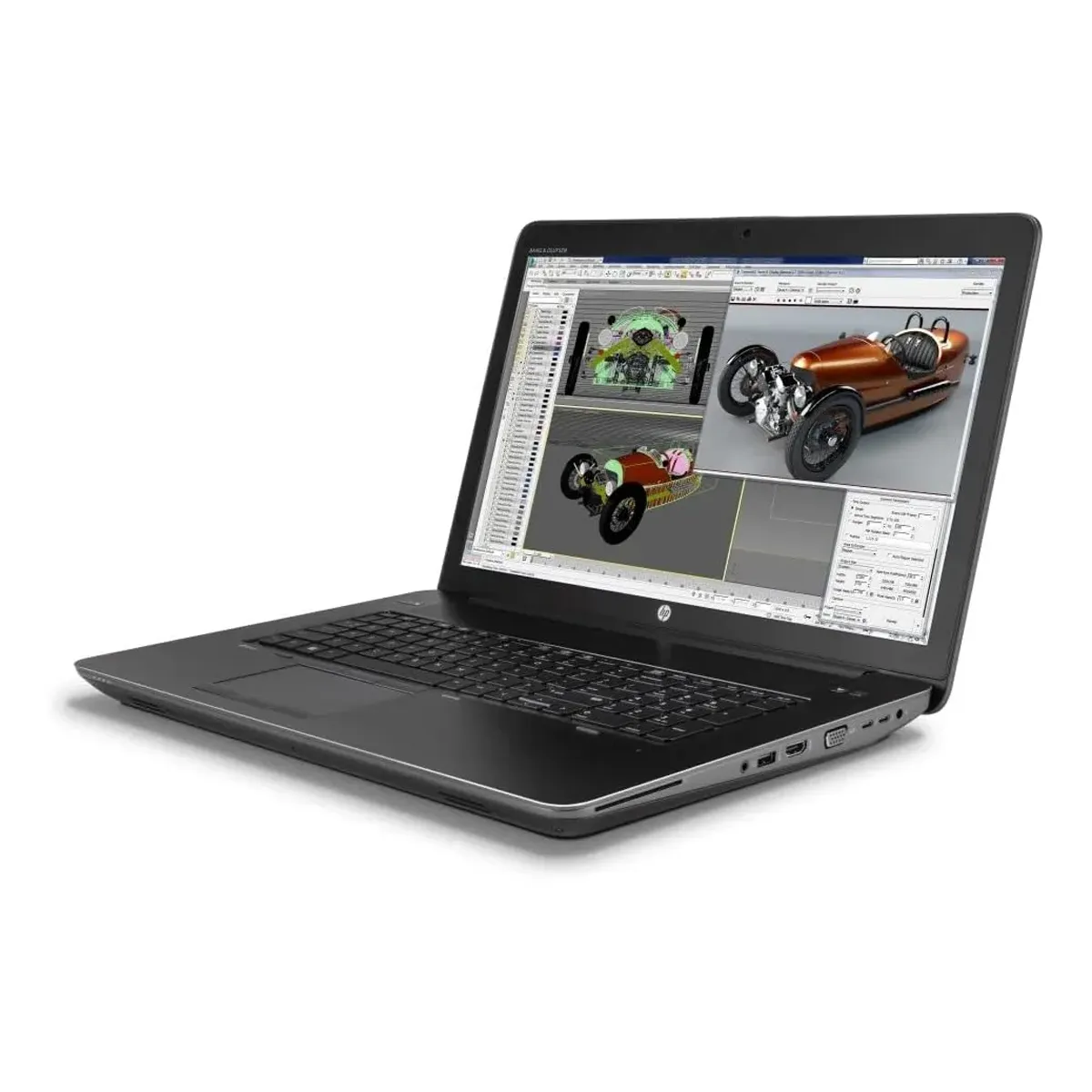 لپ تاپ استوک گرافیک دار 17.3 اینچی اچ پی مدل HP ZBook 17 G3 Core i7 6700HQ 16GB 512SSD 4GB