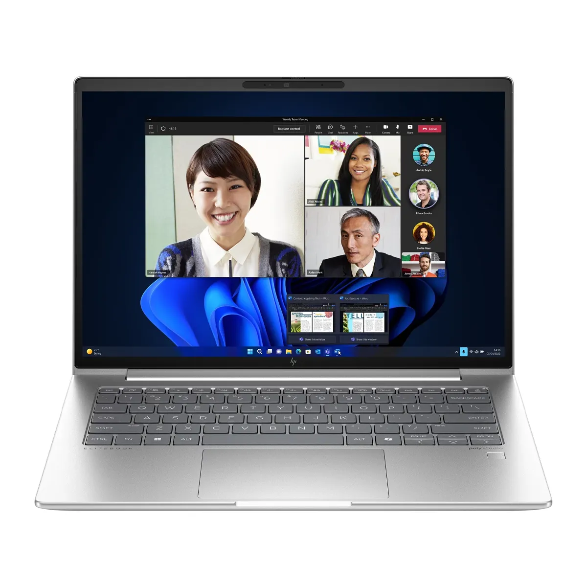 لپ تاپ استوک 14 اینچی اچ پی مدل HP EliteBook 640 G11 Core Ultra 7 155H 8GB 512SSD