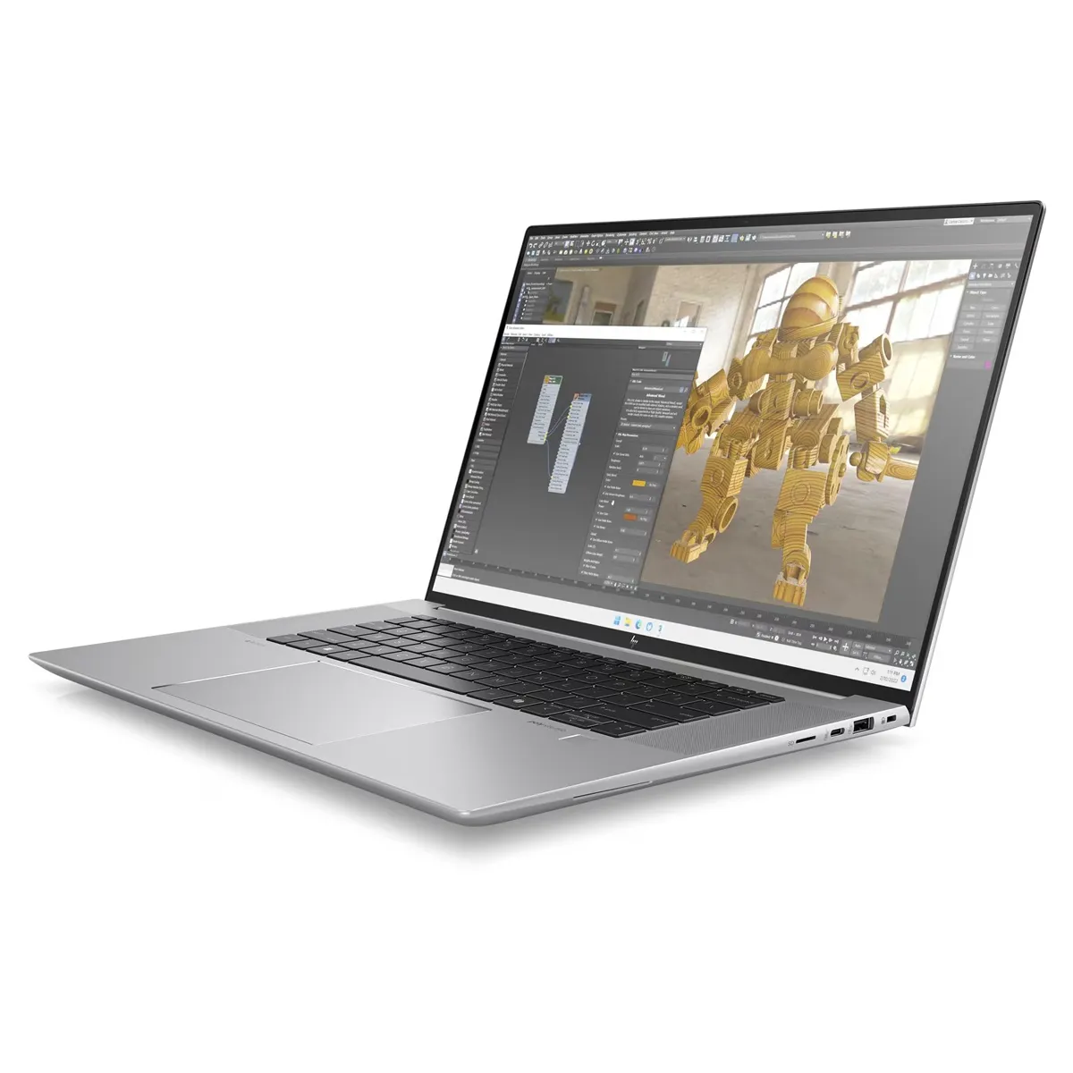 لپ تاپ استوک گرافیک دار 16 اینچی اچ پی مدل HP ZBook Studio 16 G11 Core Ultra 7 165H 32GB 512SSD 6GB