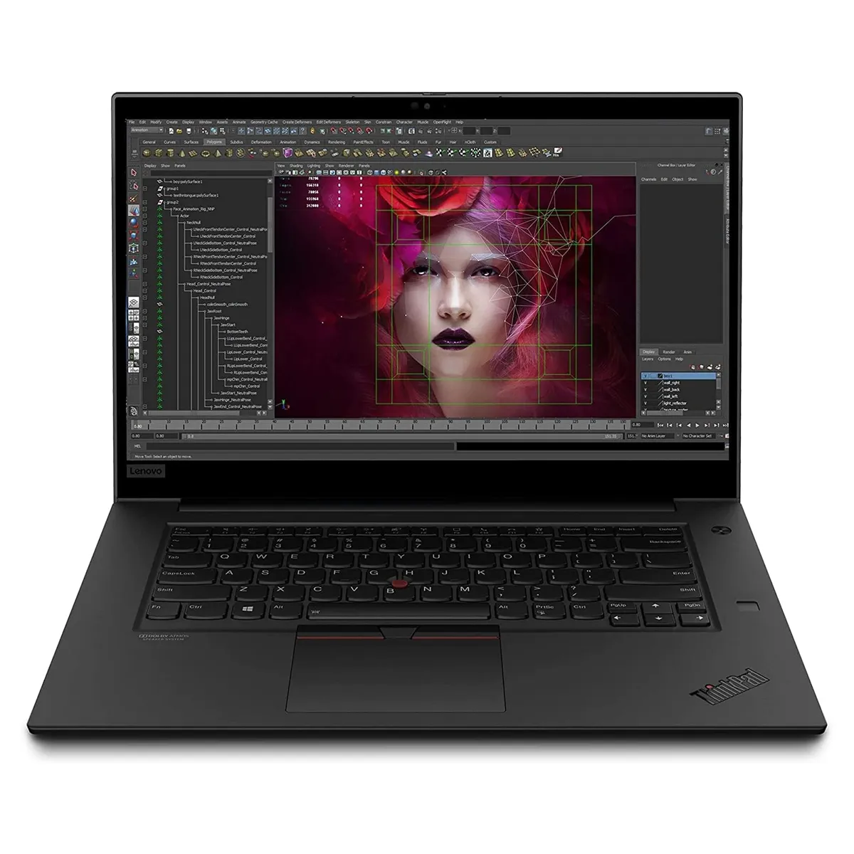 لپ تاپ استوک گرافیک دار 15.6 اینچی لنوو مدل Lenovo ThinkPad P1 Gen3 Core i9 10885H 32GB 512SSD 4GB