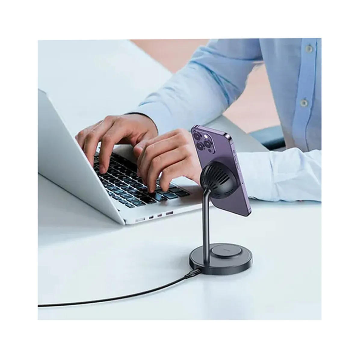 هولدر و شارژر وایرلس مک دودو مدل Mcdodo CH-2151