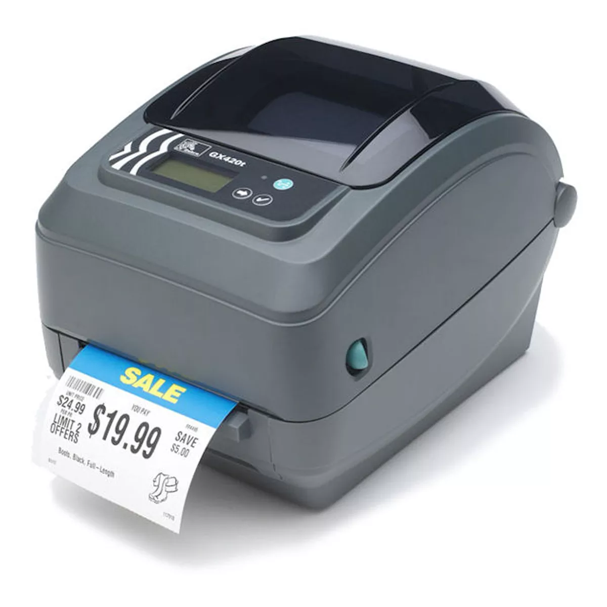 پرینتر لیبل زن استوک زبرا مدل Zebra GX420T