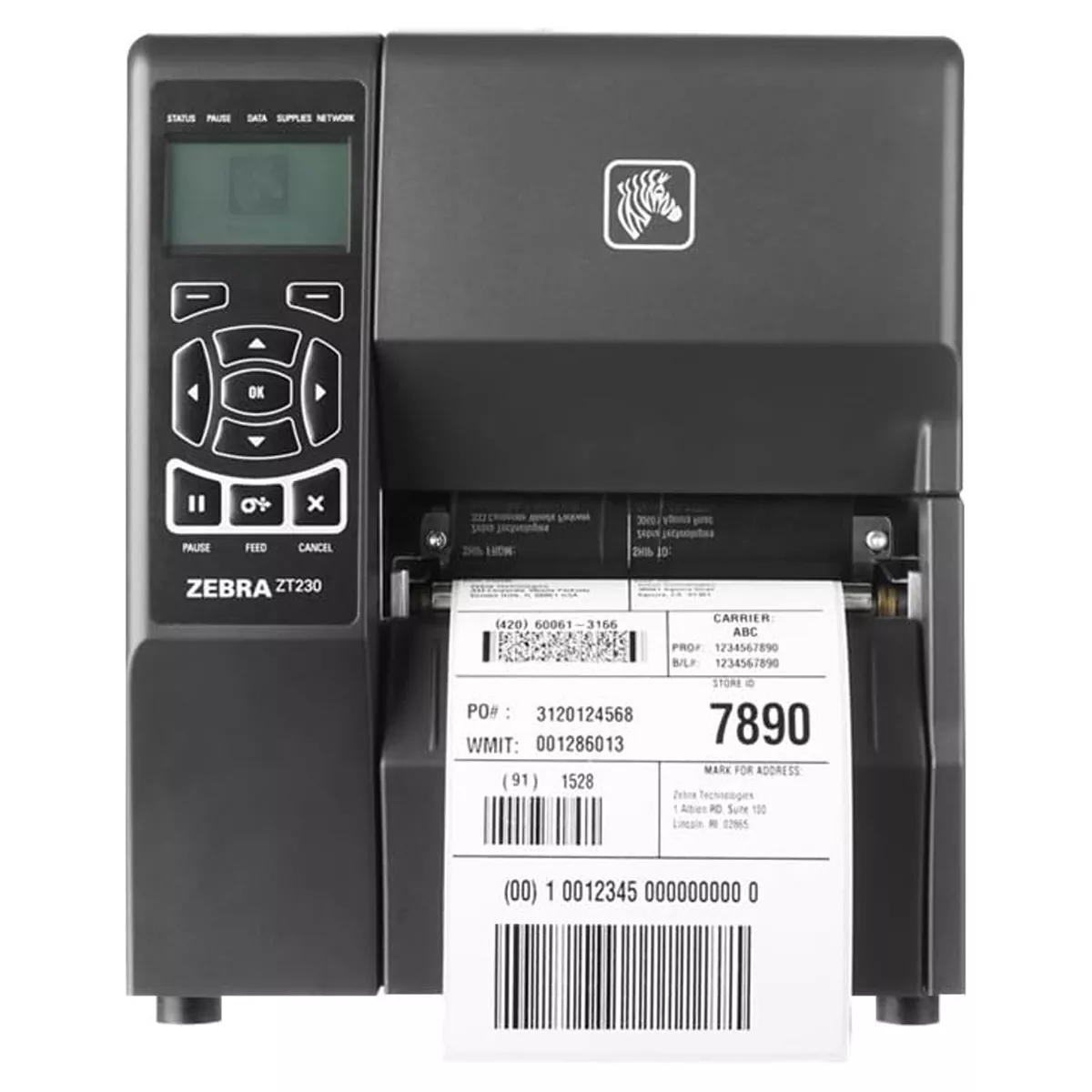 پرینتر لیبل زن استوک زبرا مدل Zebra ZT230