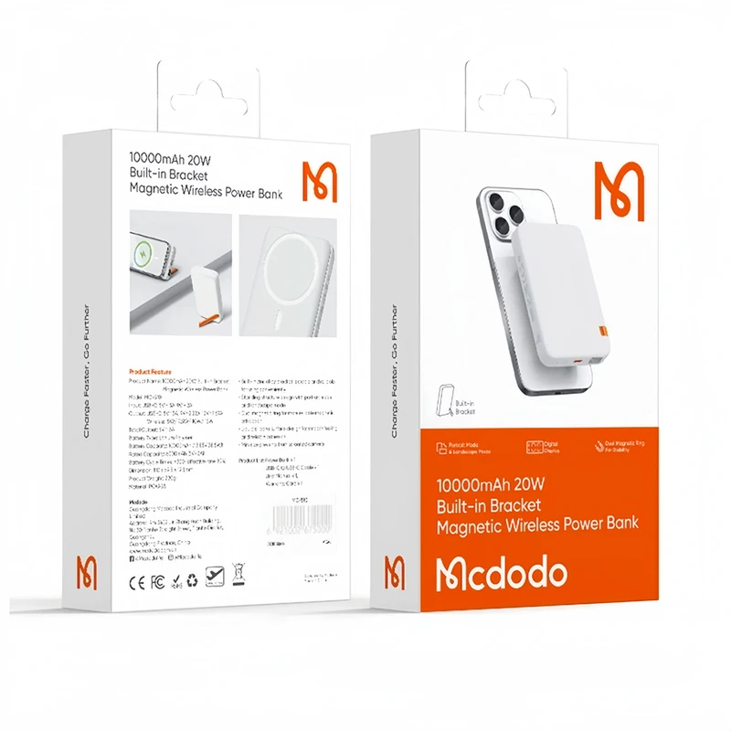 پاور بانک 10000 میلی آمپر ساعت مک دودو مدل McDodo MC-146