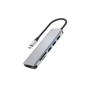 هاب  استوک تایپ سی 7 پورت ویوو مدل Wiwu Alpha A731HC
