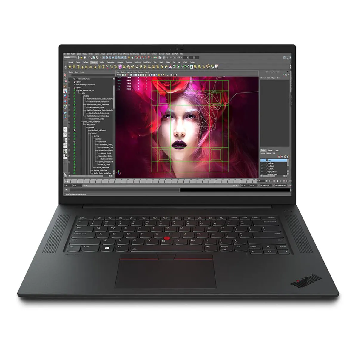 لپ تاپ استوک گرافیک دار 15.6 اینچی لنوو مدل Lenovo ThinkPad P1 Gen4 Core i9 11950H 32GB 512SSD 16GB