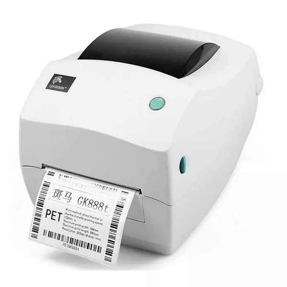 پرینتر لیبل زن استوک زبرا مدل Zebra GK888t