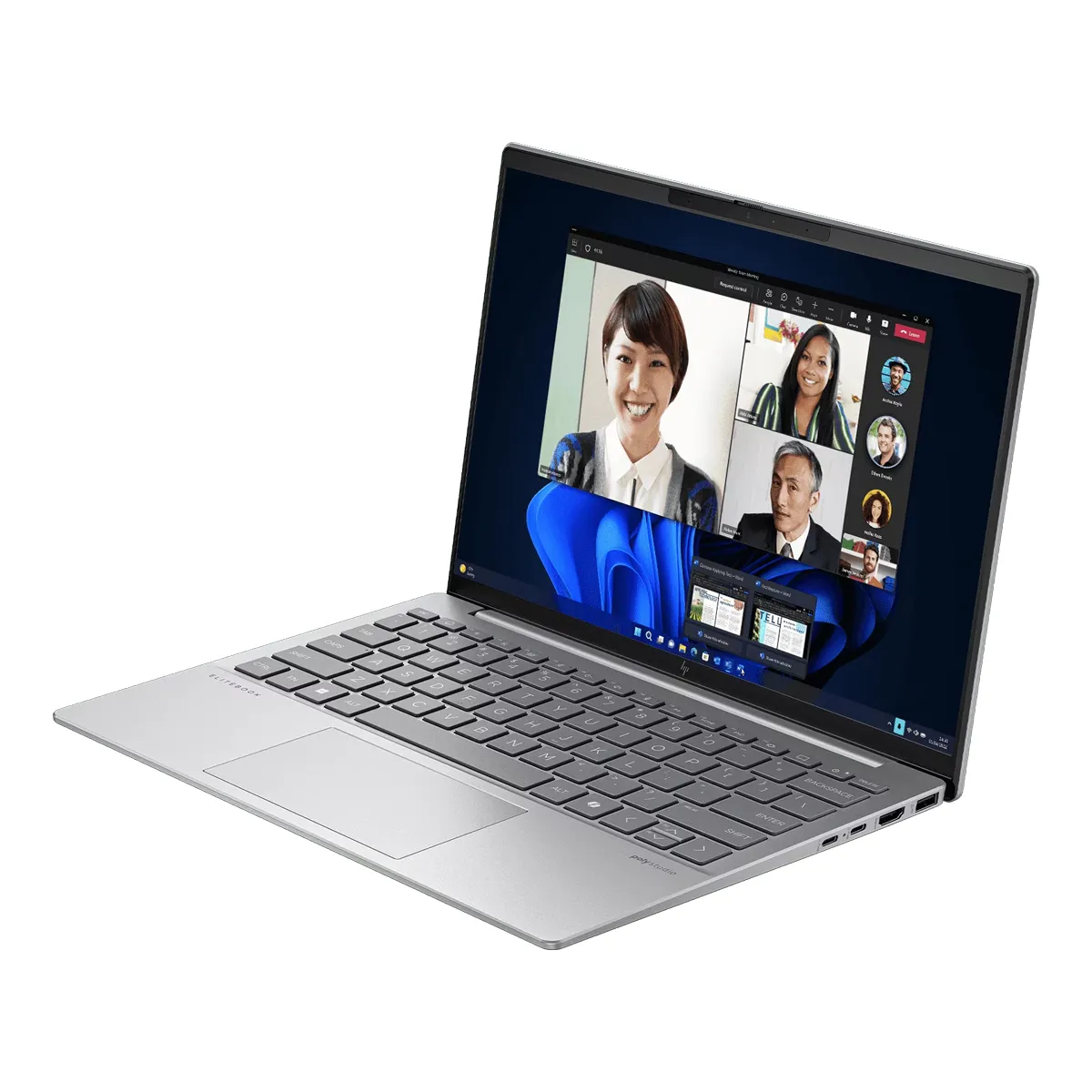 لپ تاپ استوک 13.3 اینچی اچ پی مدل HP EliteBook 635 Areo G11 R7 8840HS 32GB 512SSD 2K