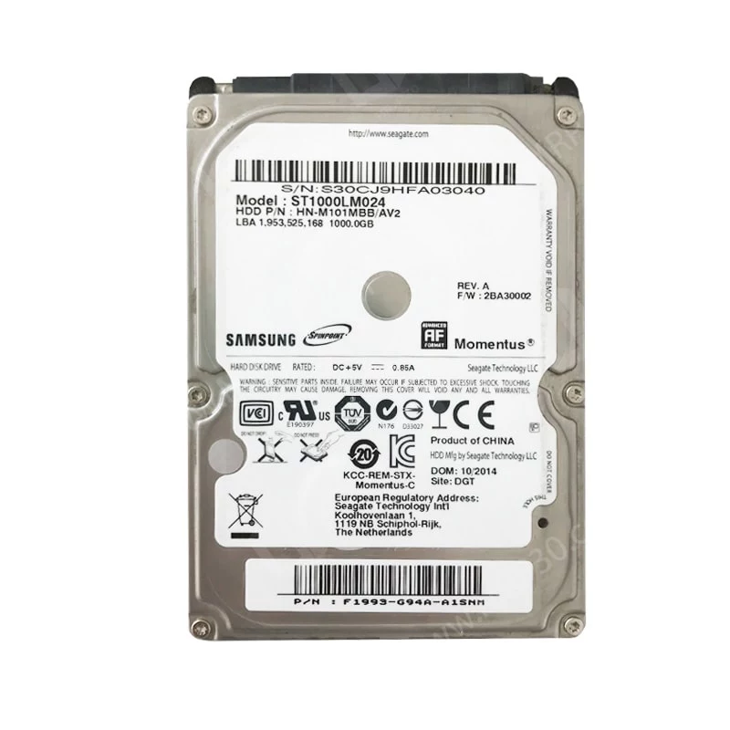 هارد اینترنال استوک اچ دی دی سامسونگ مدل Samsung ST1000 1TB