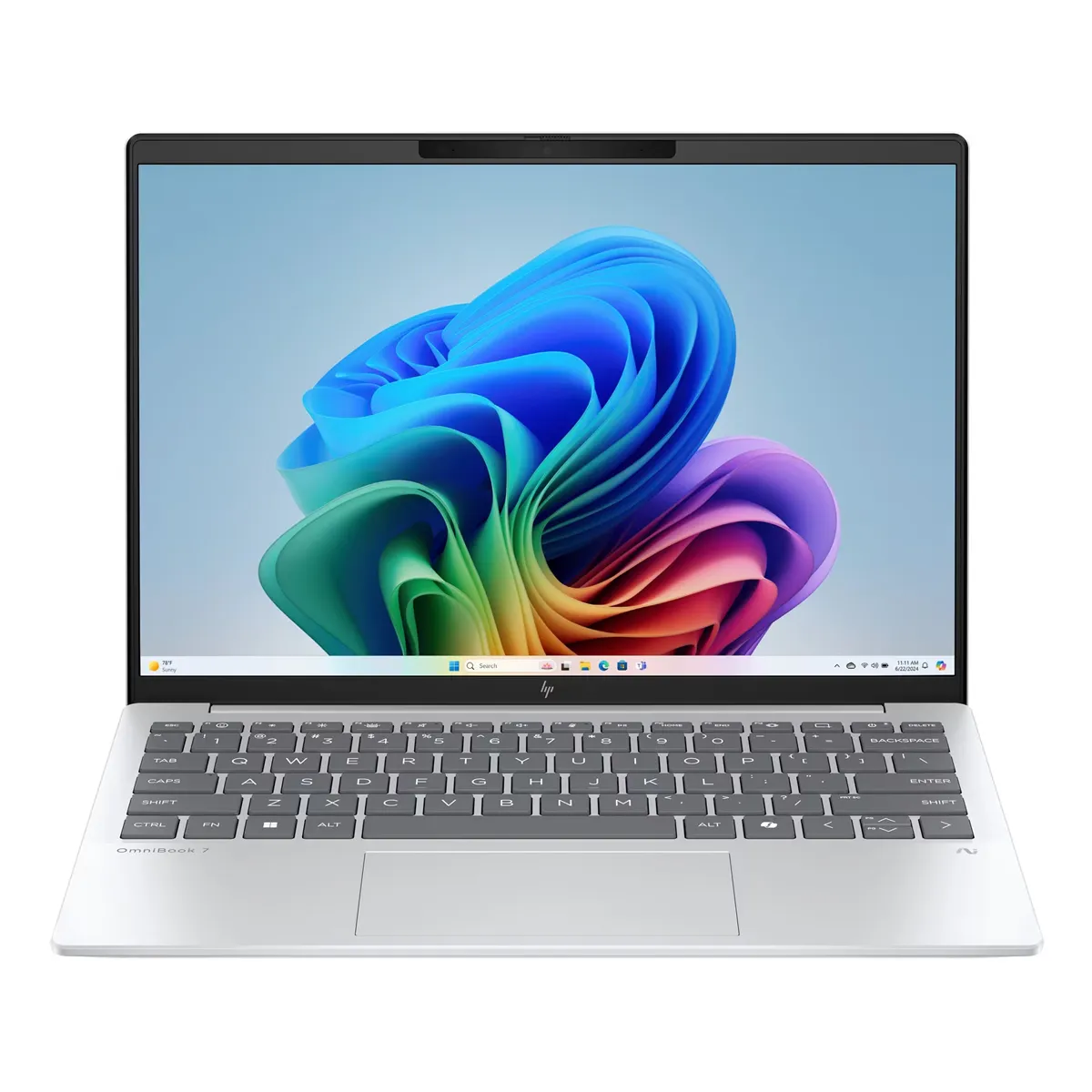 لپ تاپ استوک 13.3 اینچی اچ پی مدل HP OmniBook 7 Aero R AI 7 H 350 32GB 512SSD 2K