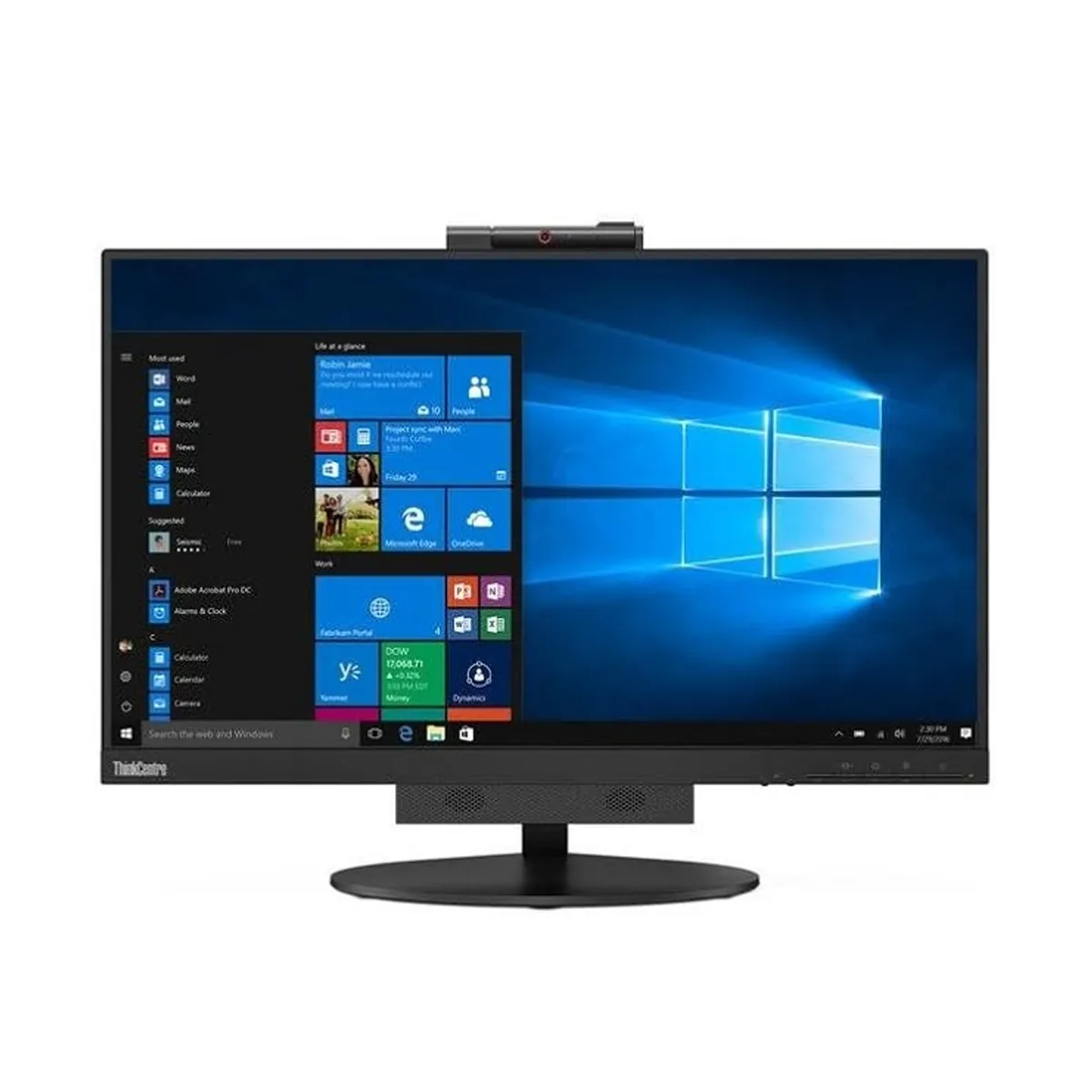 آل این وان استوک 24 اینچی لنوو مدل Lenovo ThinkCentre TIO 24D Core i5 6500 8GB 256SSD