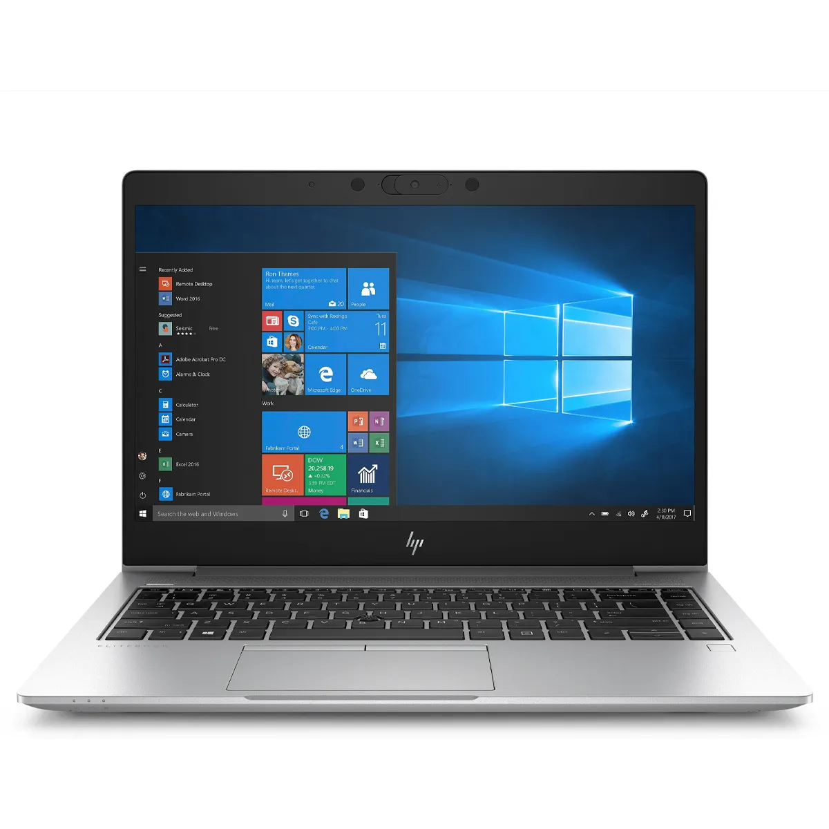 لپ تاپ استوک لمسی 14 اینچی اچ پی مدل HP EliteBook 745 G6 R7 PRO 3700U 16GB 256SSD