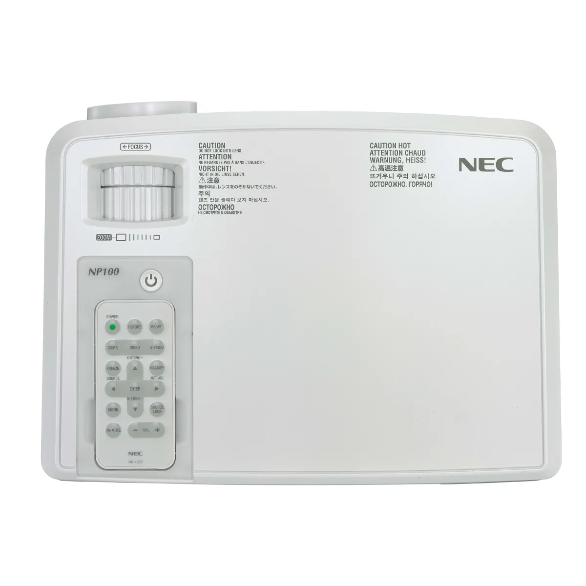 ویدئو پروژکتور استوک ان ای سی مدل NEC NP100