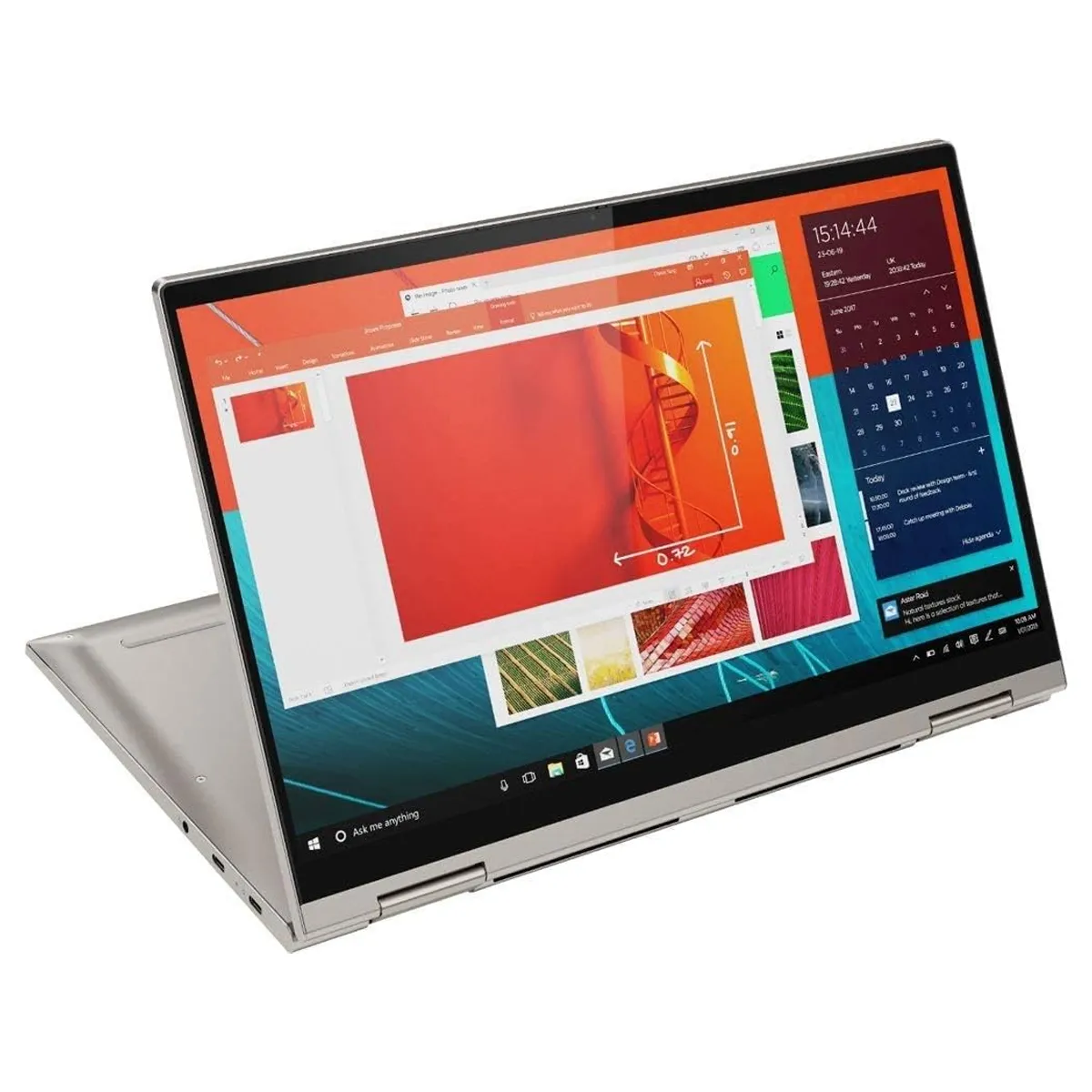 لپ تاپ استوک تبلت شو 14 اینچی لنوو مدل Lenovo Yoga C740 2in1 Core i5 10210U 16GB 256SSD