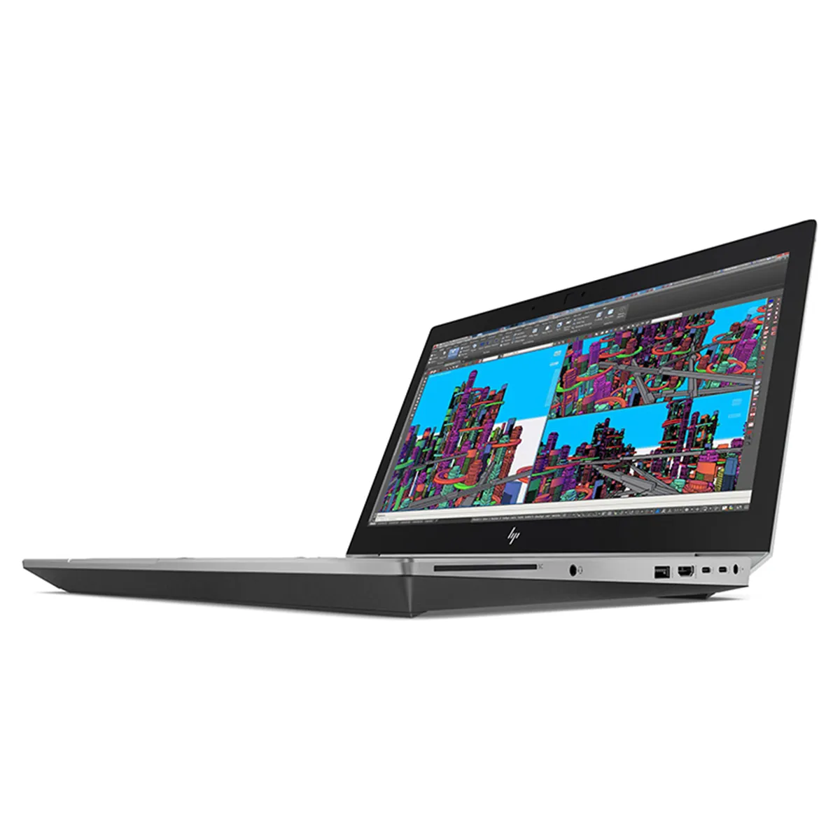 لپ تاپ استوک گرافیک دار 15.6 اینچی اچ پی مدل  HP ZBook 15 G5 Core i7 8750H 16GB 512SSD 4GB