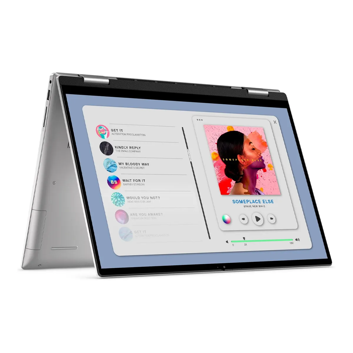 لپ تاپ استوک گرافیک دار تبلت شو 16 اینچی دل مدل  Dell Inspiron 16 7630 2in1 Core i7 1360P 16GB 1TB SSD 2GB 4K