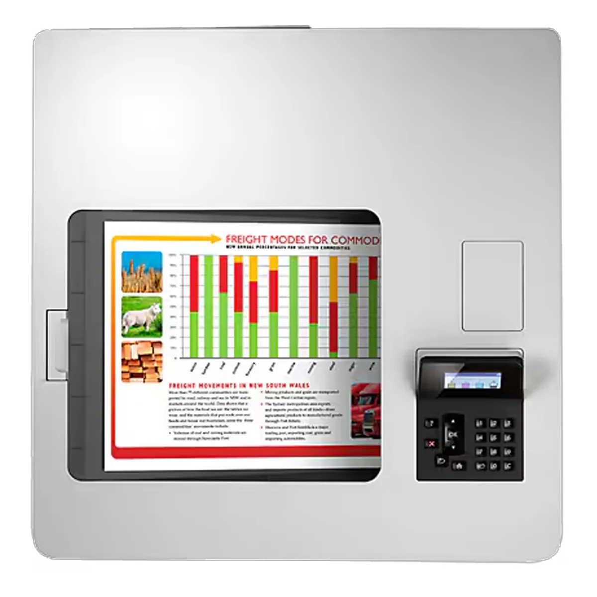 پرینتر لیزری رنگی استوک اچ پی مدل HP Color LaserJet Enterprise M553dn