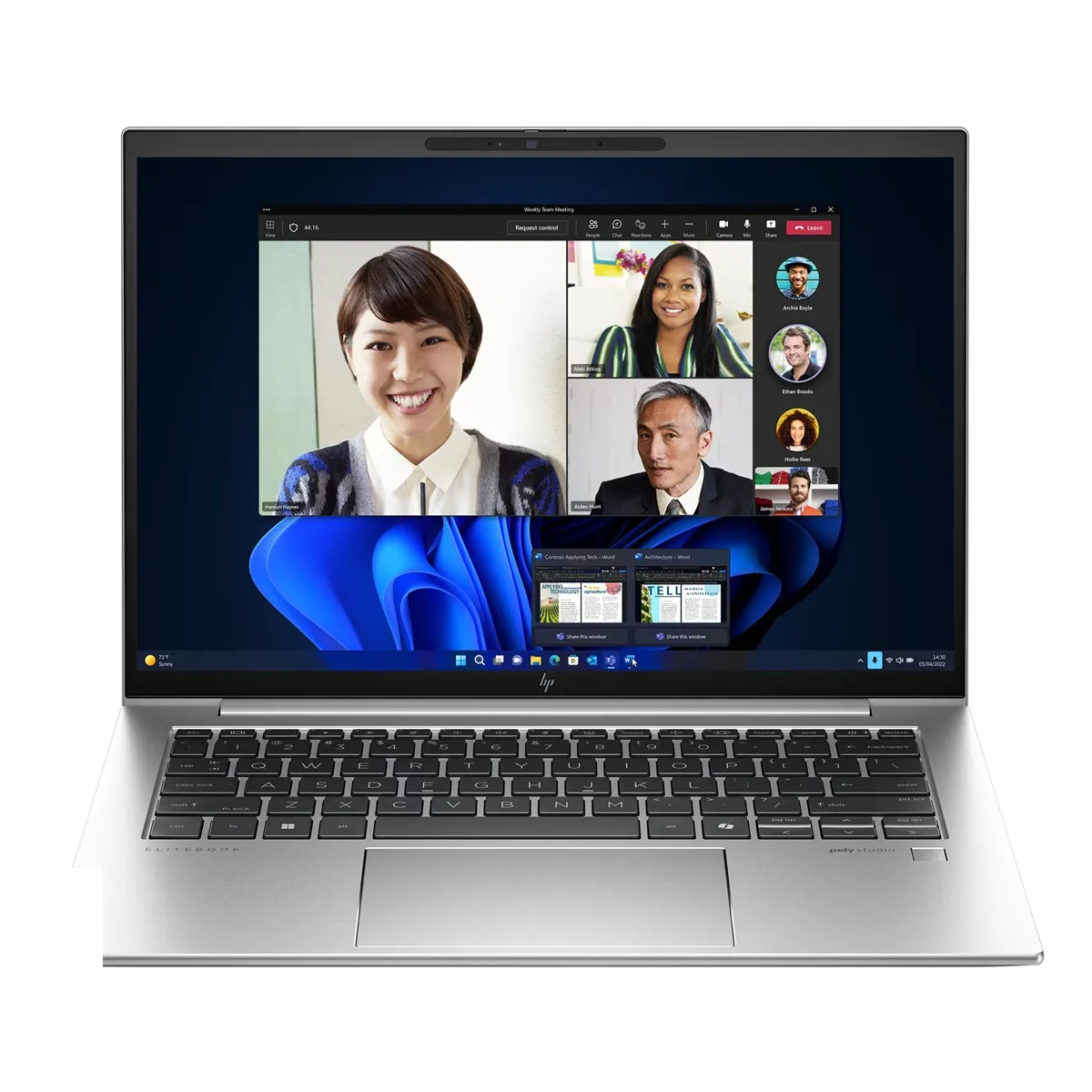 لپ تاپ استوک 14 اینچی اچ پی مدل HP Elitebook 840 G11 Core Ultra 7 155H 16GB 512SSD