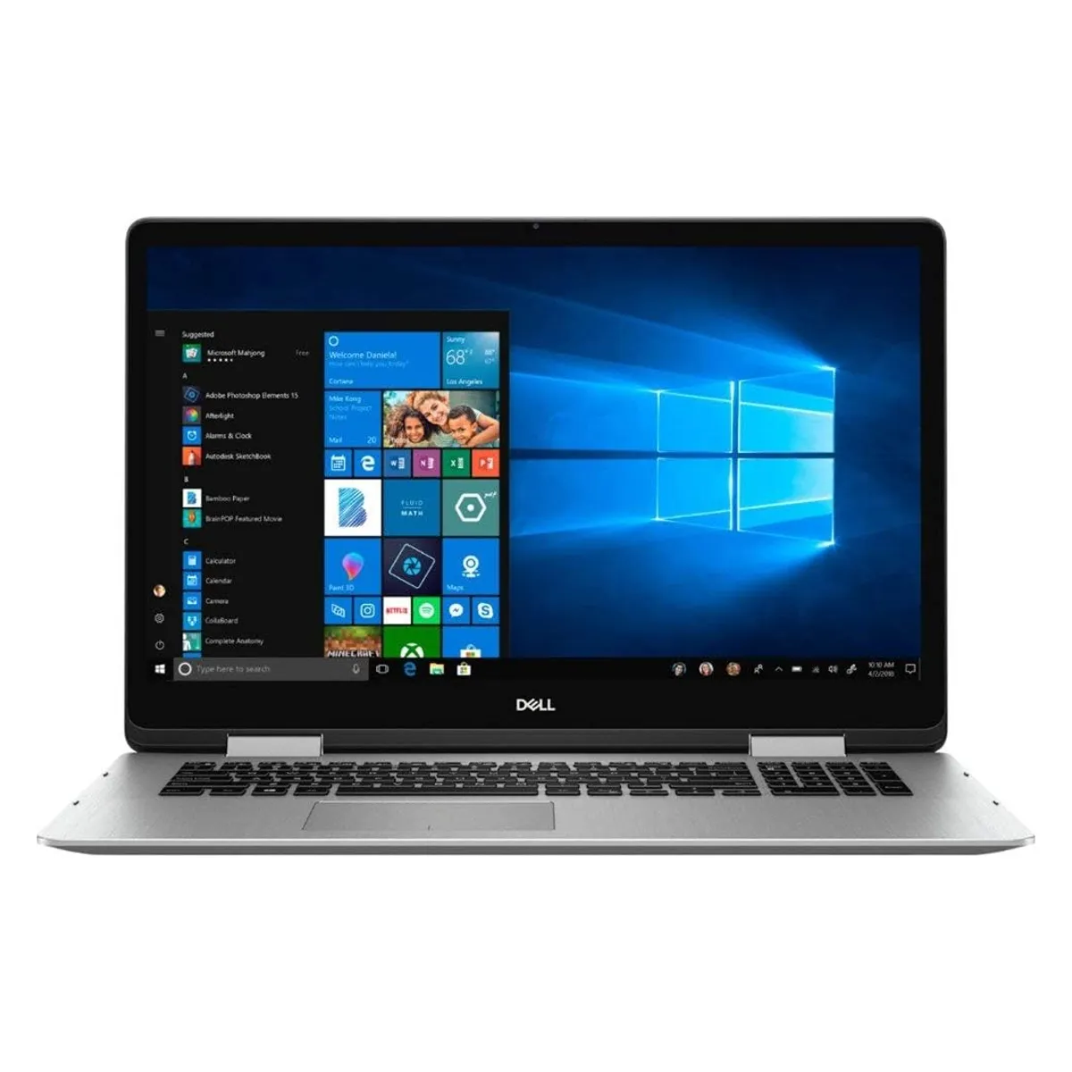 لپ تاپ استوک گرافیک دار تبلت شو 17.3 اینچی دل مدل Dell Inspiron 7786 2in1 Core i7 8565U 8GB 256SSD 2GB