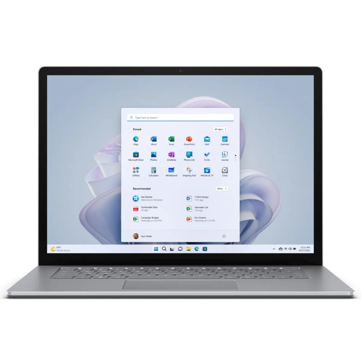 لپ تاپ استوک لمسی 13.5 اینچی مایکروسافت مدل Microsoft Surface Laptop 5 Core i7 1255U 16GB 256SD