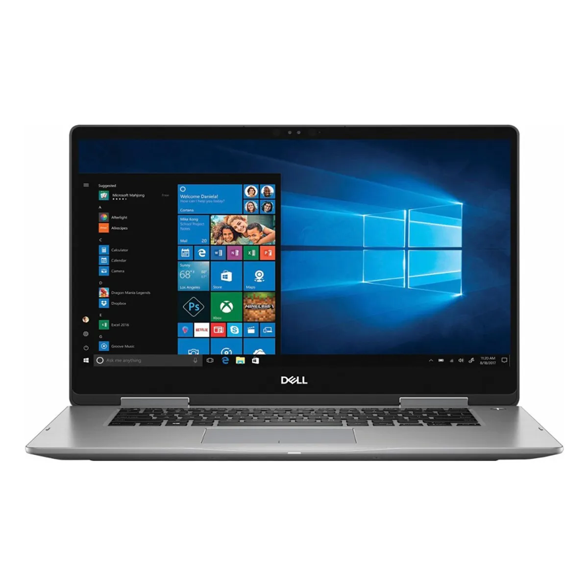 لپ تاپ استوک گرافیک دار تبلت شو 15.6 اینچی دل مدل Dell Inspiron 7573 2in1 Core i7 8550U 8GB 256SSD 2GB