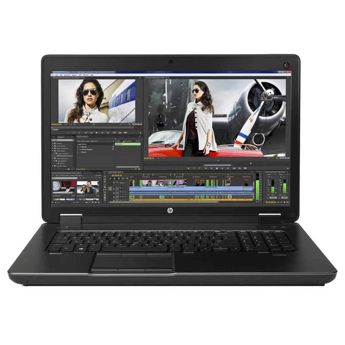 لپ تاپ استوک گرافیک دار 17.3 اینچی اچ پی مدل HP ZBook 17 G2 Core i7 4710MQ 8GB 256SSD 2GB