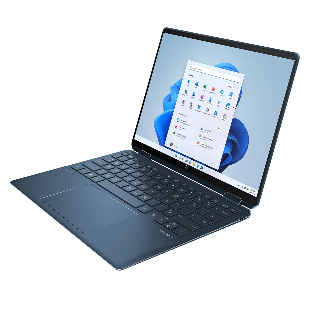  لپ تاپ استوک تبلت شو 13.5 اینچی اچ پی مدل HP Spectre 14-ef x360 2in1 Core i7 1255U 16GB 512SSD