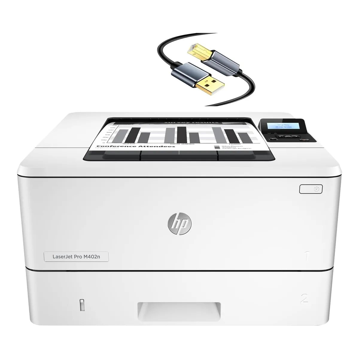 پرینتر لیزری استوک اچ پی مدل HP LaserJet Pro M402n