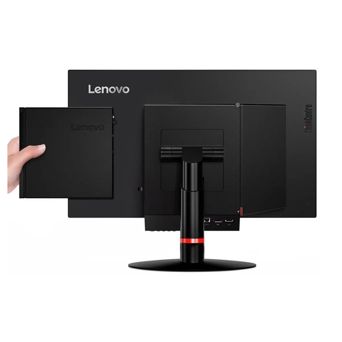 آل این وان استوک گرافیک دار 24 اینچی لنوو مدل Lenovo ThinkCentre TIO 24D Core i7 8700 8GB 256SSD 4GB