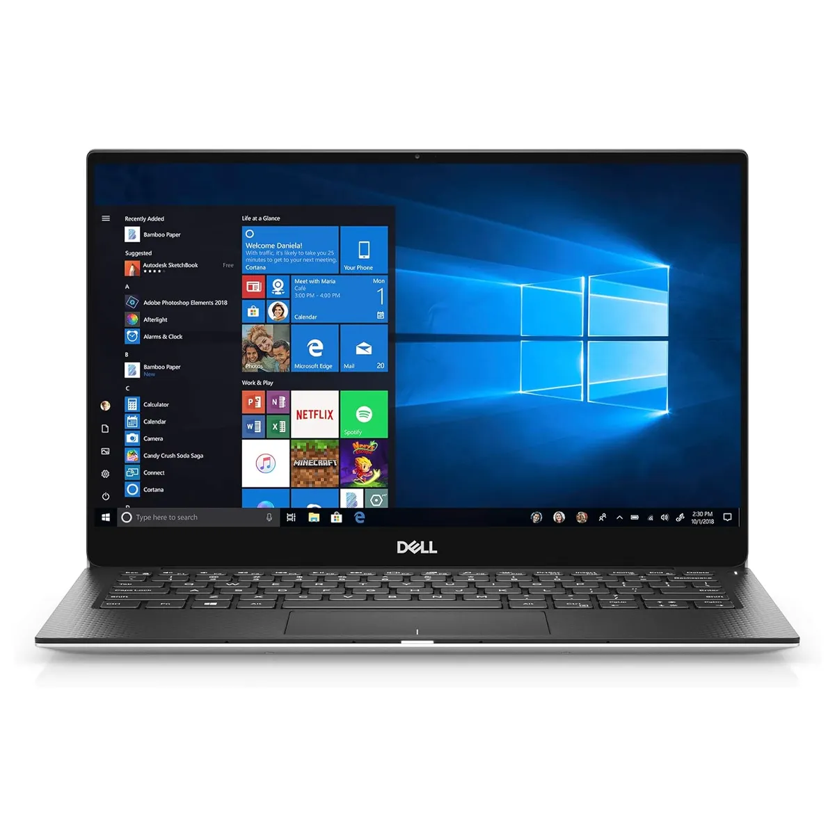 لپ تاپ استوک 13.3 اینچی دل مدل Dell XPS 13 9380 Core i7 8565U 8GB 256SSD