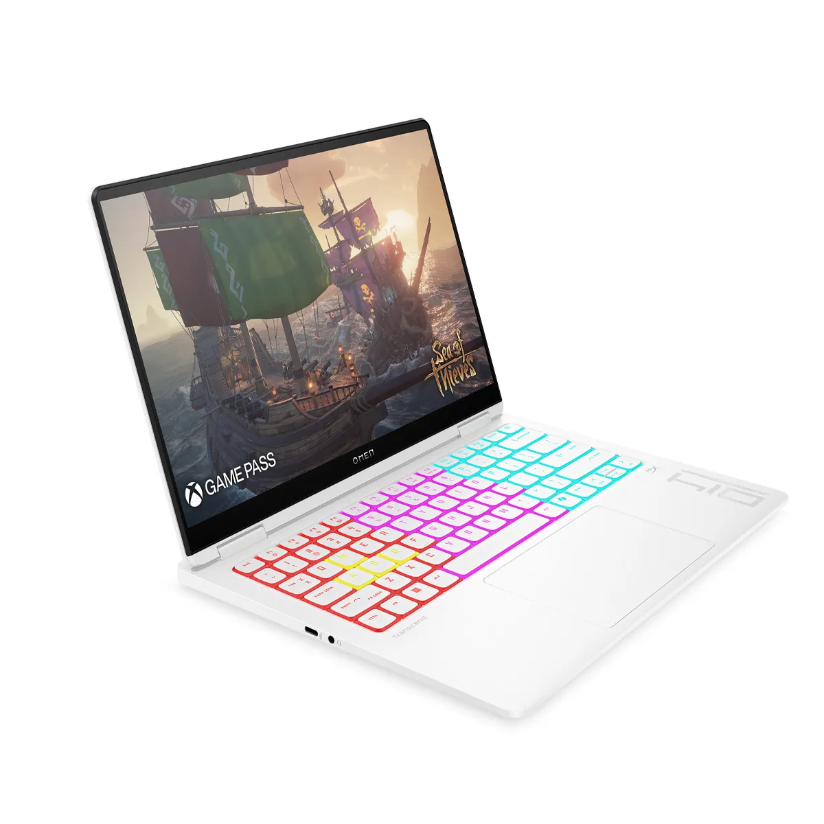 لپ تاپ استوک گرافیک دار 14 اینچی اچ پی مدل HP Omen Transcend 14-fb0 Ultra 7 155H 16GB 1TB SSD 8GB