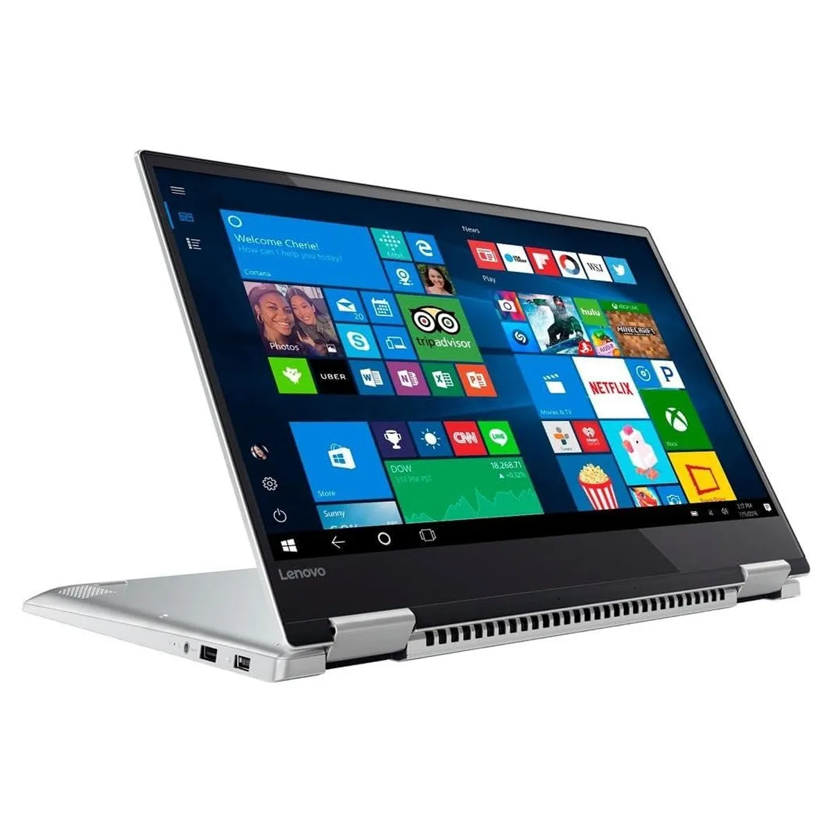 لپ تاپ استوک تبلت شو 15.6 اینچی لنوو مدل Lenovo Yoga 720 2in1 Core i7 7700HQ 8GB 256SSD