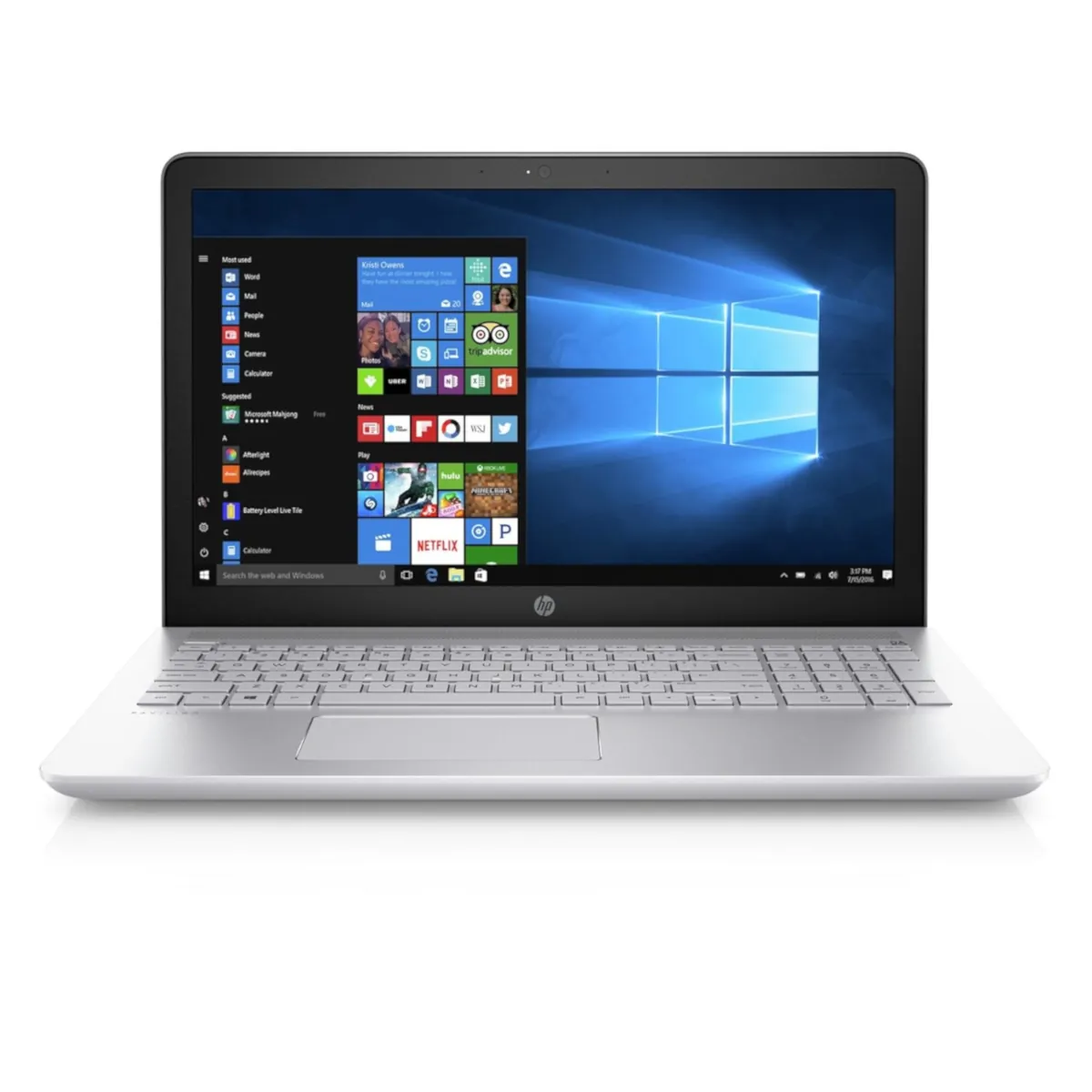 لپ تاپ استوک 15.6 اینچی اچ پی مدل HP Pavilion 15 Core i5 8250U 8GB 256SSD