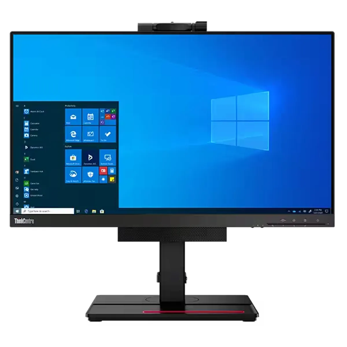 آل این وان استوک گرافیک دار 24 اینچی لنوو مدل Lenovo ThinkCentre TIO 24D Core i5 8500 8GB 256SSD 2GB