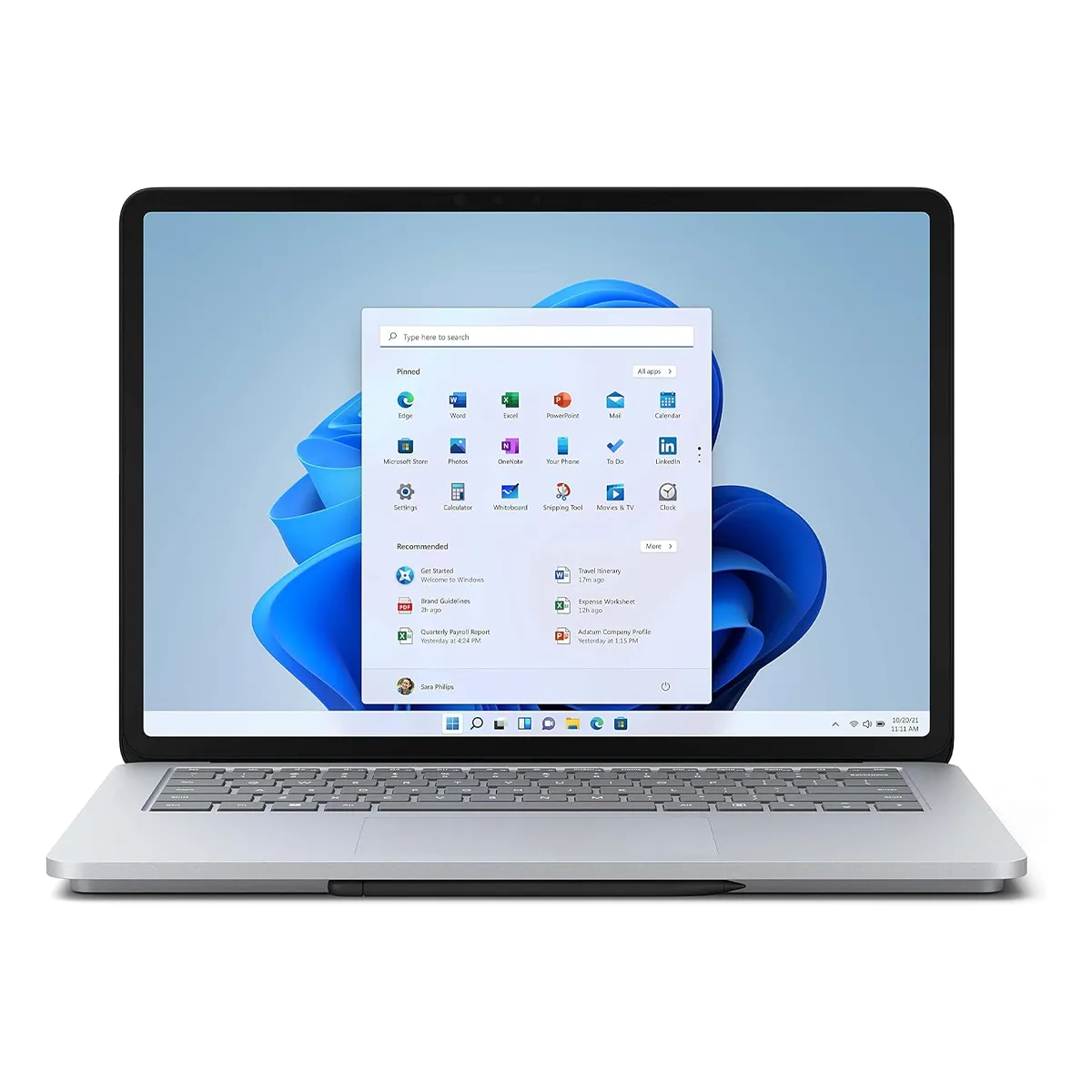 لپ تاپ استوک تبلت شو گرافیک دار 14.4 اینچی مایکروسافت مدل Surface Laptop Studio 1 Core i7 11370H 32GB 1TB SSD 4GB