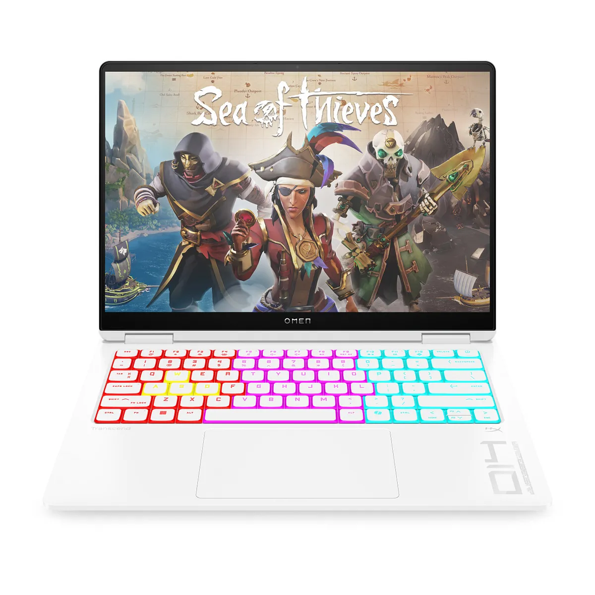 لپ تاپ استوک گرافیک دار 14 اینچی اچ پی مدل HP Omen Transcend 14-fb0 Ultra 7 155H 16GB 1TB SSD 8GB