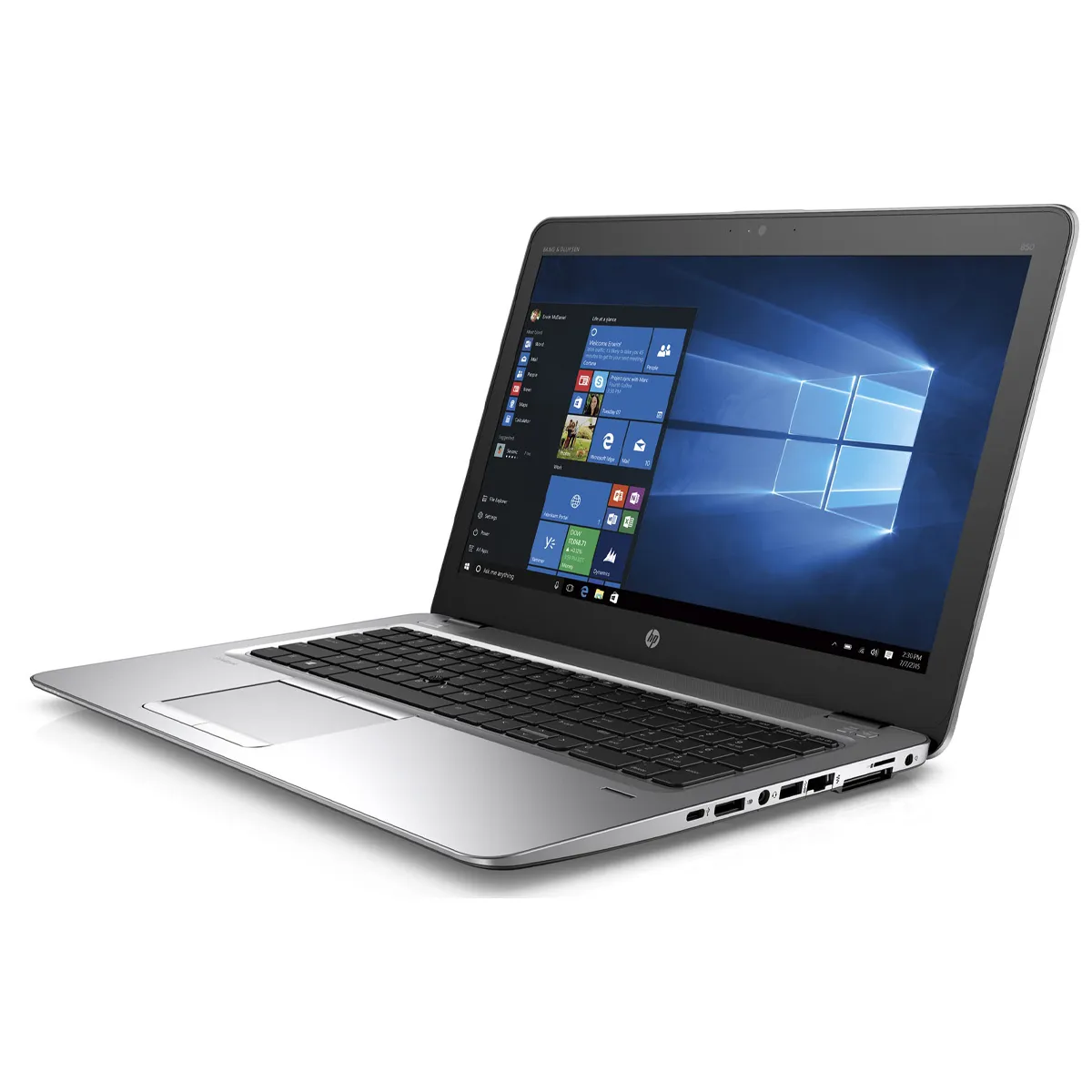 لپ تاپ استوک گرافیک دار 15.6 اینچی اچ پی مدل HP EliteBook 850 G3 Core i5 6300U 8GB 256SSD 1GB