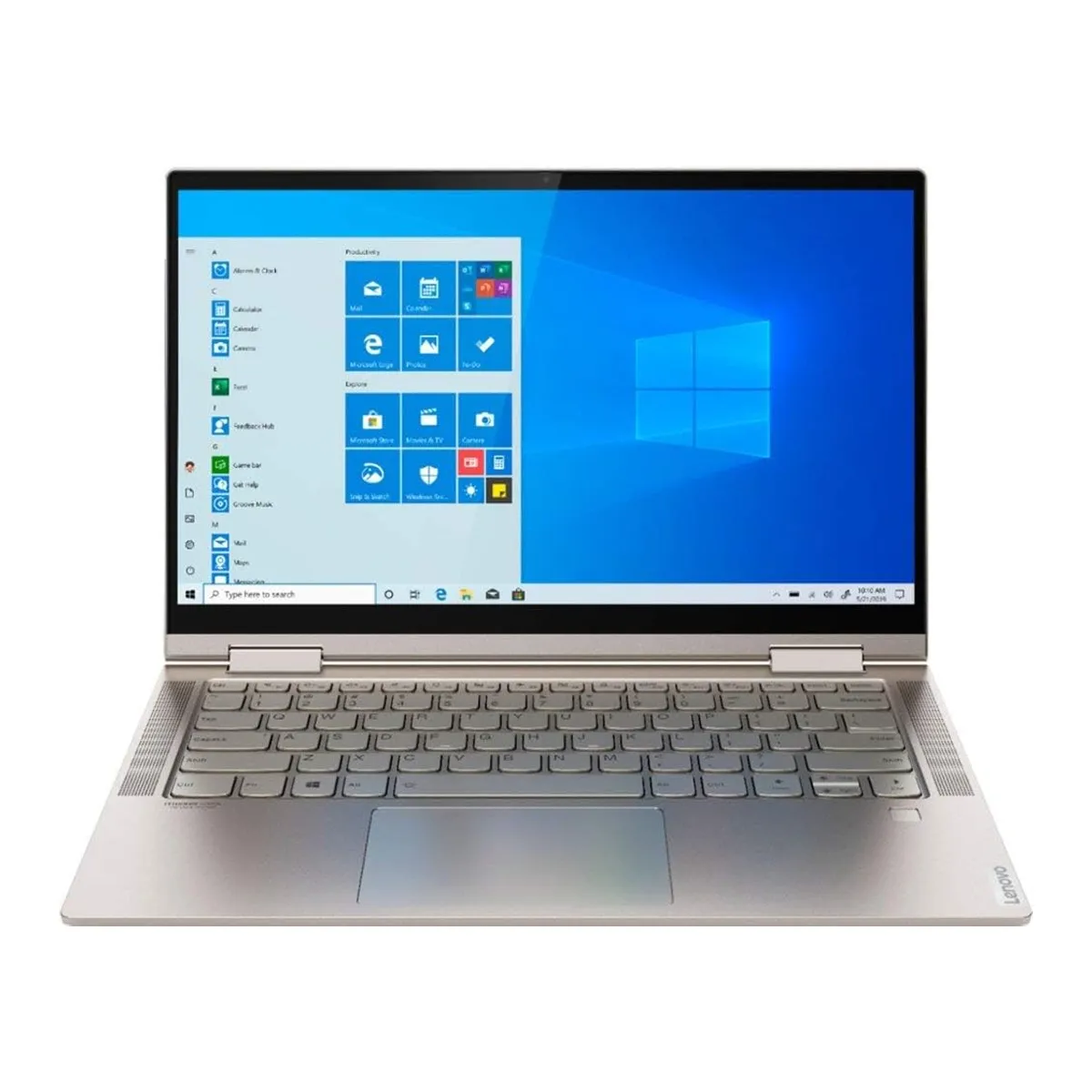 لپ تاپ استوک تبلت شو 14 اینچی لنوو مدل Lenovo Yoga C740 2in1 Core i5 10210U 16GB 256SSD