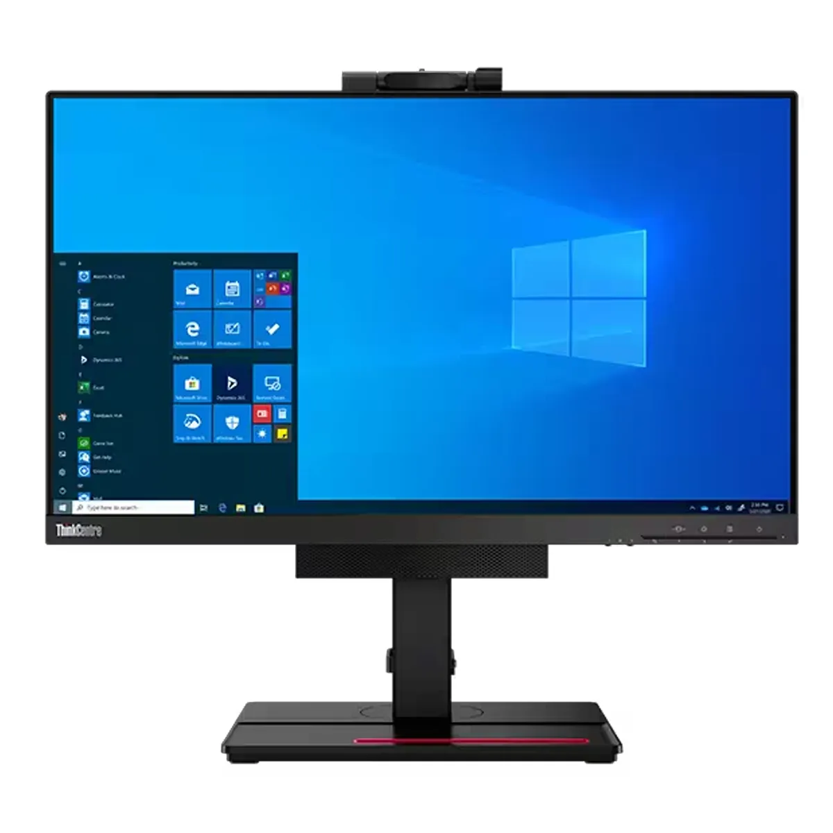 آل این وان استوک گرافیک دار 24 اینچی لنوو مدل Lenovo ThinkCentre TIO 24D Core i7 8700 8GB 256SSD Nvidia Quadro P1000 4GB