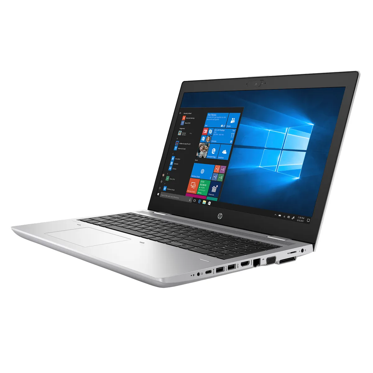 لپ تاپ استوک گرافیک دار 15.6 اینچی اچ پی مدل HP ProBook 650 G4 Core i7 8650U 8GB 256SSD 2GB
