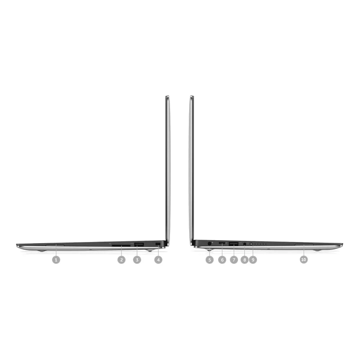 لپ تاپ استوک لمسی 13.3 اینچی دل مدل Dell XPS 13 9360 Core i7 8550U 16GB 256SSD