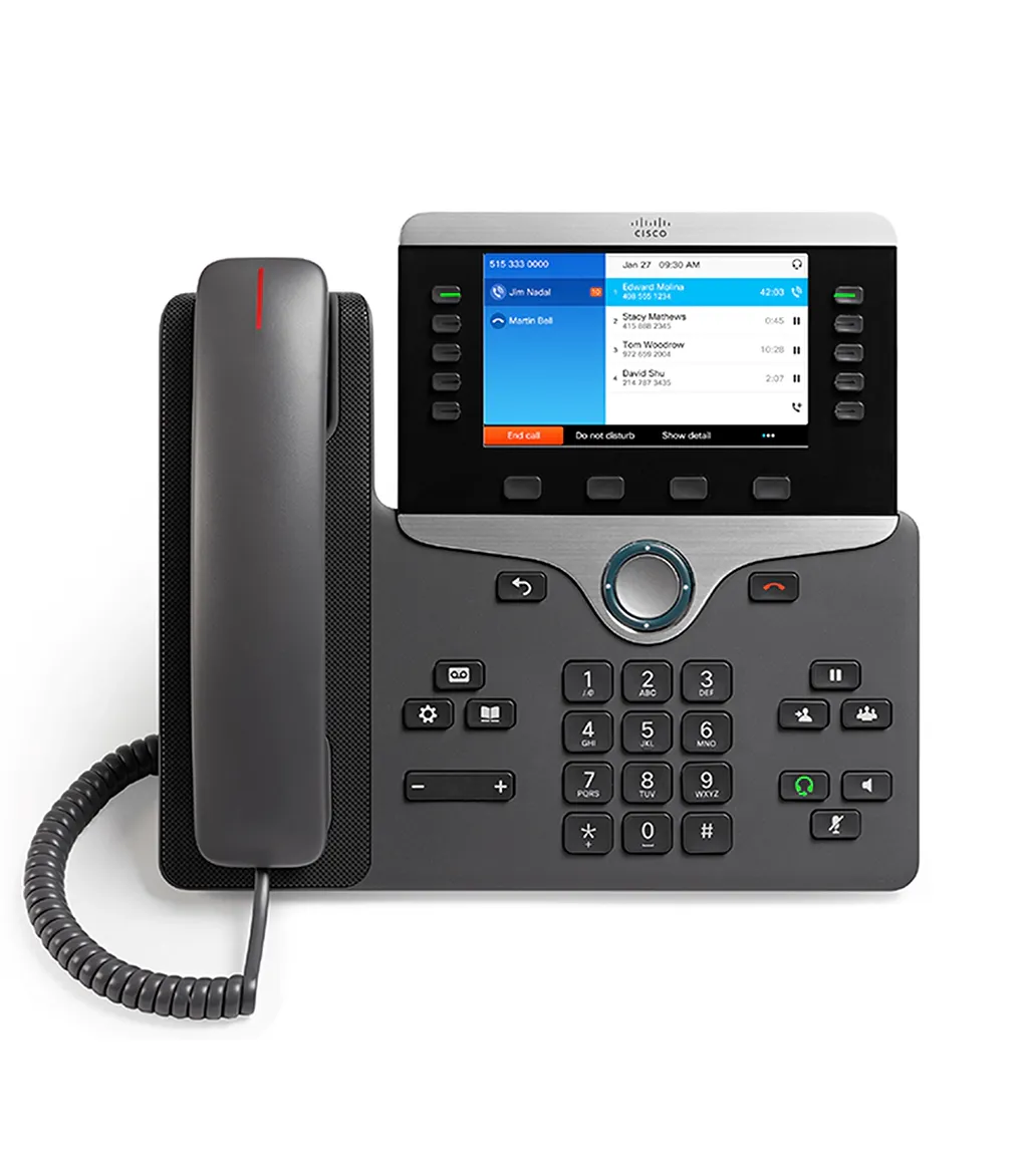تلفن تحت شبکه استوک سیسکو مدل Cisco IP Phone 8841