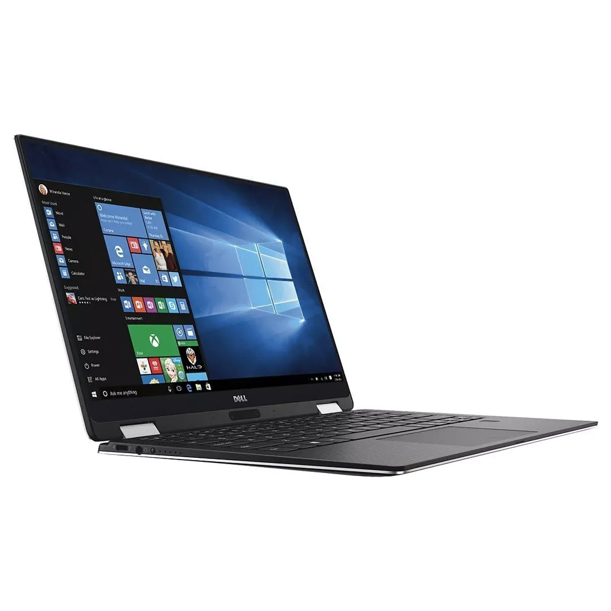 لپ تاپ استوک تبلت شو 13.3 اینچی دل مدل Dell XPS 13 9365 x360 2in1 Core i7 7Y75 16GB 256SSD
