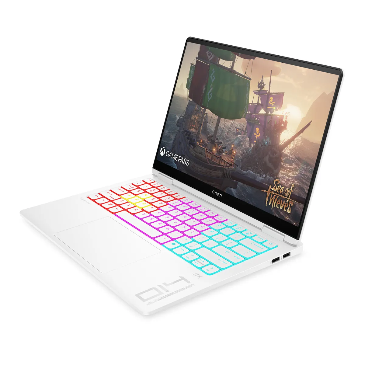 لپ تاپ استوک گرافیک دار 14 اینچی اچ پی مدل HP Omen Transcend 14-fb0 Ultra 7 155H 16GB 1TB SSD 8GB