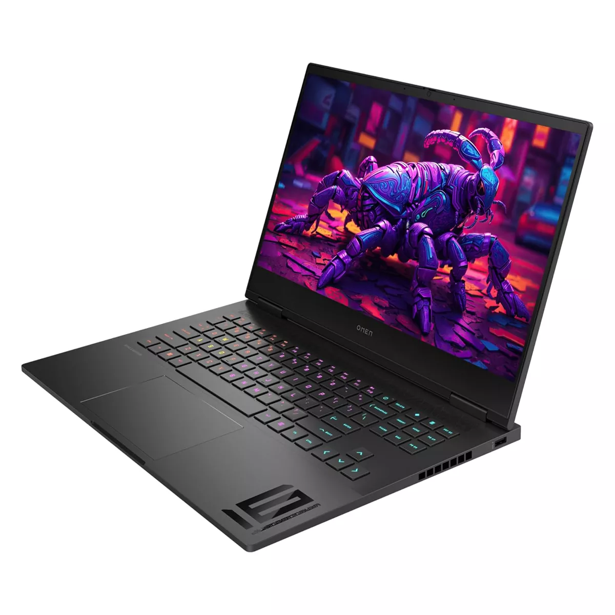 لپ تاپ استوک گرافیک دار 16 اینچی اچ پی مدل HP Omen 16 R5 7640HS 16GB 1TB SSD RTX 4050 6GB 2K