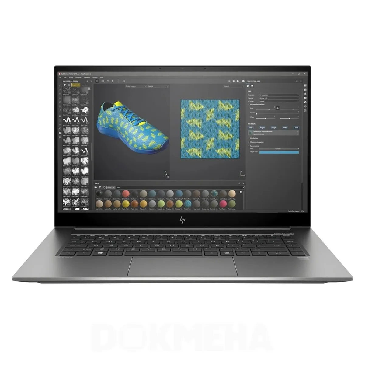 لپ تاپ استوک گرافیک دار 15.6 اینچی اچ پی مدل HP ZBook Studio 15 G8 Core i7 11850H 32GB1TB SSD 4GB