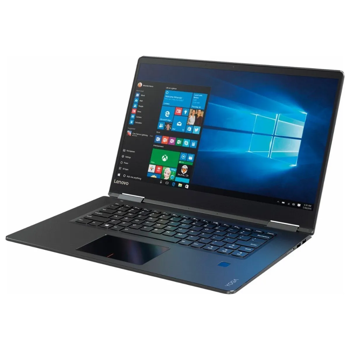 لپ تاپ استوک تبلت شو 15.6 اینچی لنوو مدل Lenovo Yoga 710 2in1 Core i5 7200U 8GB 256SSD