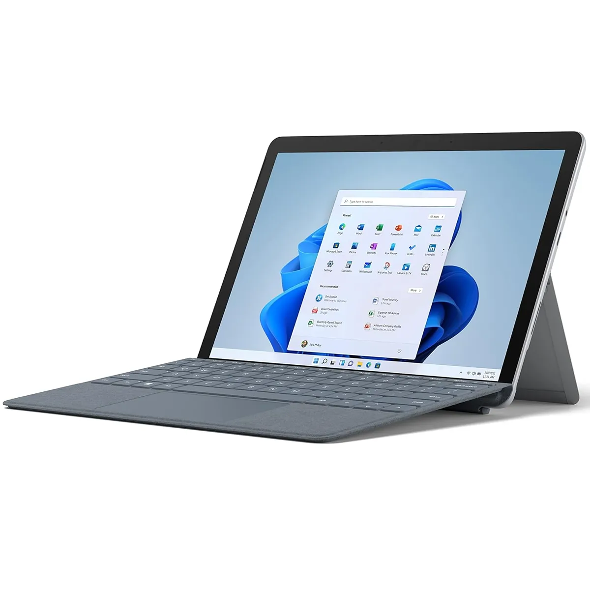 لپ تاپ استوک سیم کارت خور تبلت شو 10.5 اینچی مایکروسافت مدل Microsoft Surface Go 3 Core i3 10100Y 8GB 256SSD