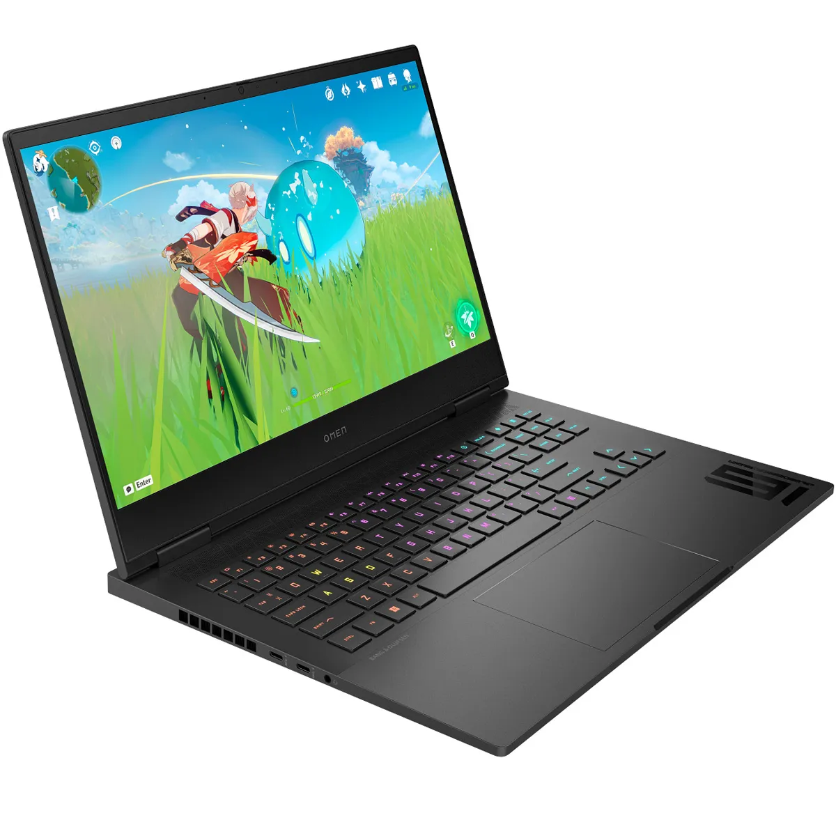 لپ تاپ استوک گرافیک دار 16 اینچی اچ پی مدل HP Omen 16 R7 7840HS 16GB 1TB SSD NVIDIA GeForce RTX 4070 8GB